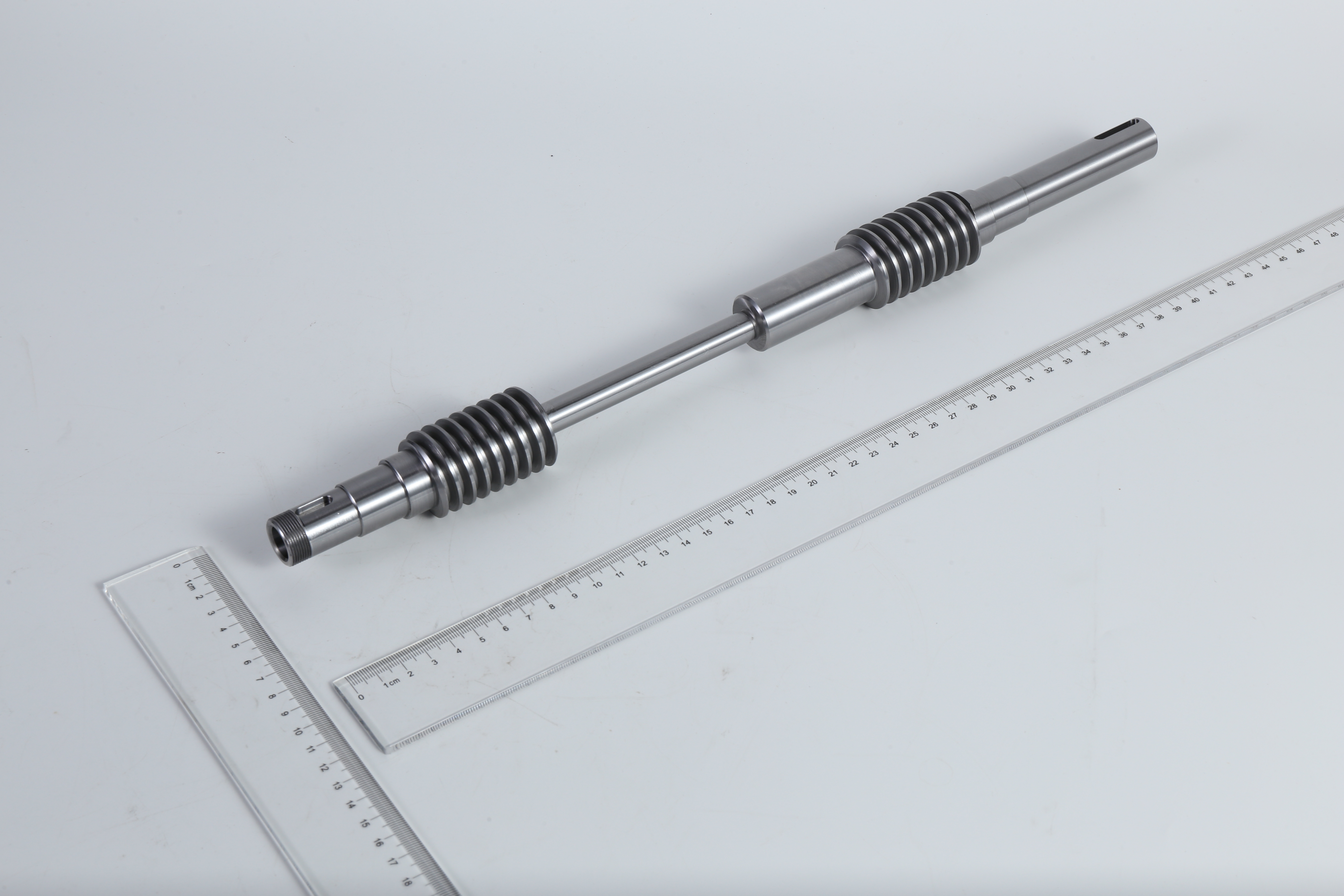 合金钢cnc数控加工滑动蜗杆轴精密数控铣削加工设备机械配件